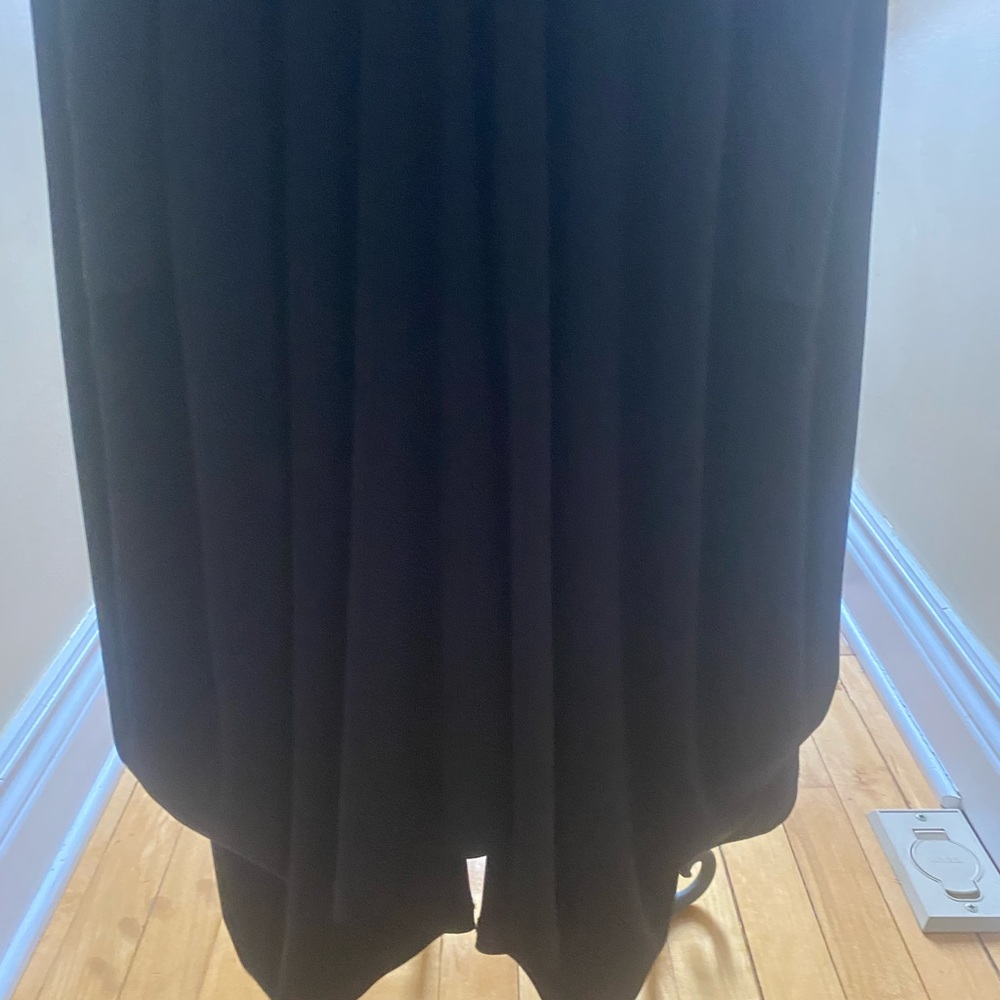 Black funky dress.